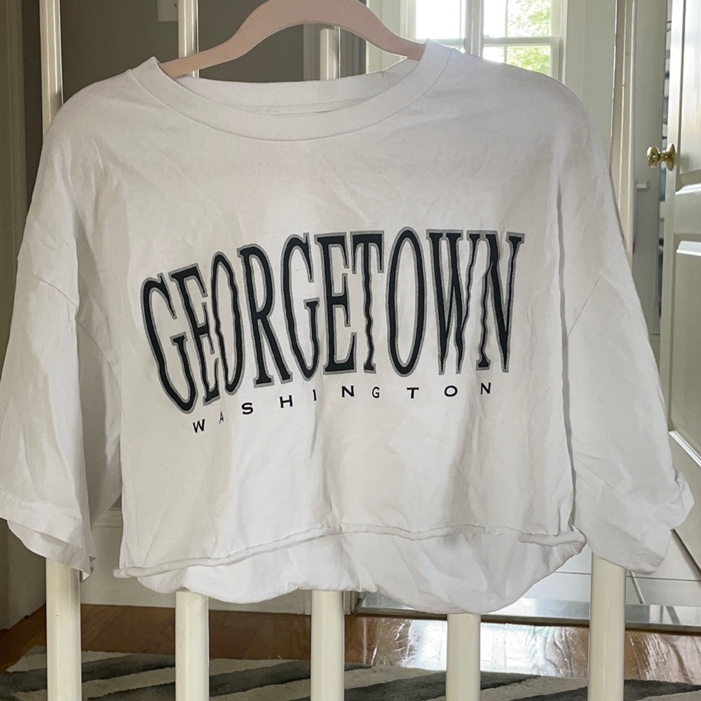 Cute Georgetown Crop Top from Brandy Melville